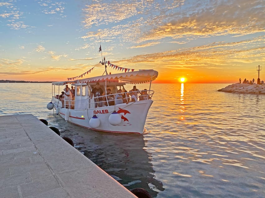 Fazana: Sunset Dolphin Cruise With Dinner in Brijuni Park - Inclusions and Exclusions