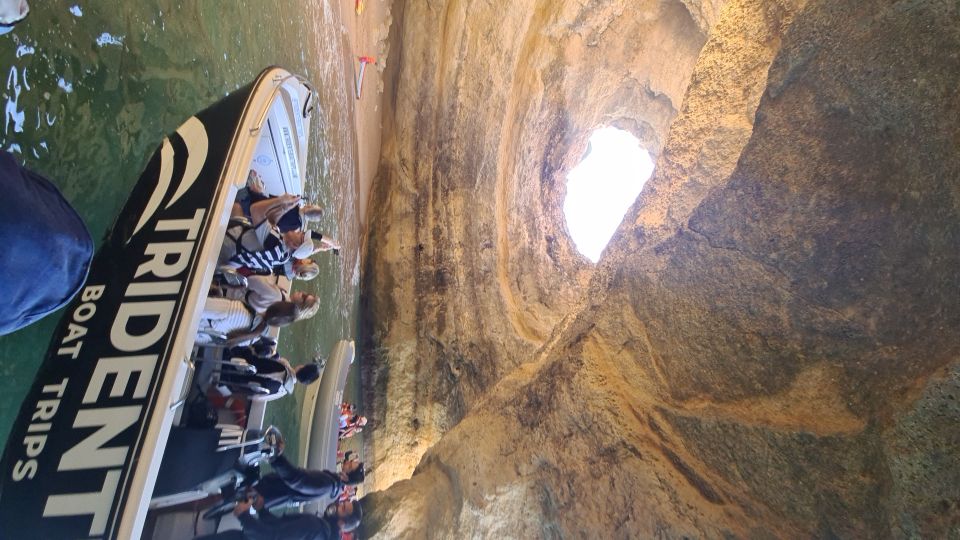 From Armacao De Pera: Benagil Caves and Beaches Boat Tour - Group Size and Languages