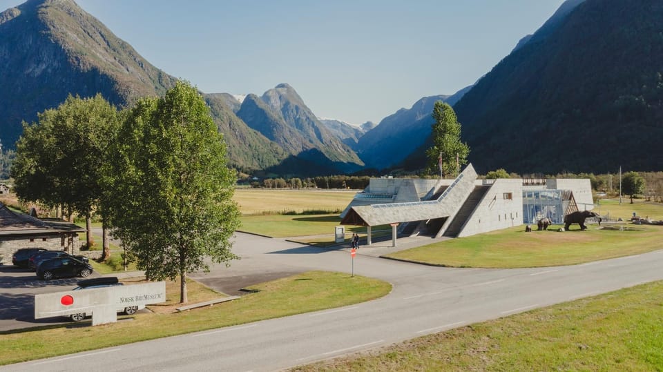 From Vik: Guided Fjord & Glacier Tour to Fjaerland - Interactive Exhibits on Glaciers