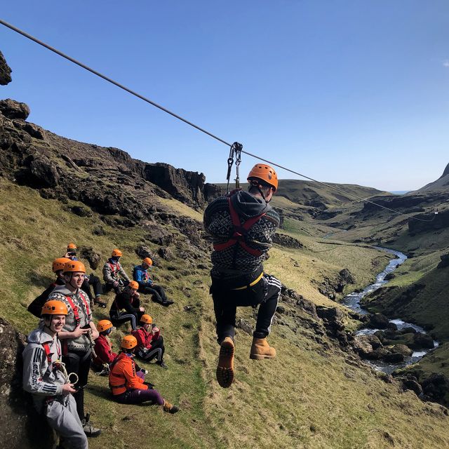 From Vík: Zipline and Hiking Adventure Tour - Tour Duration and Conditions