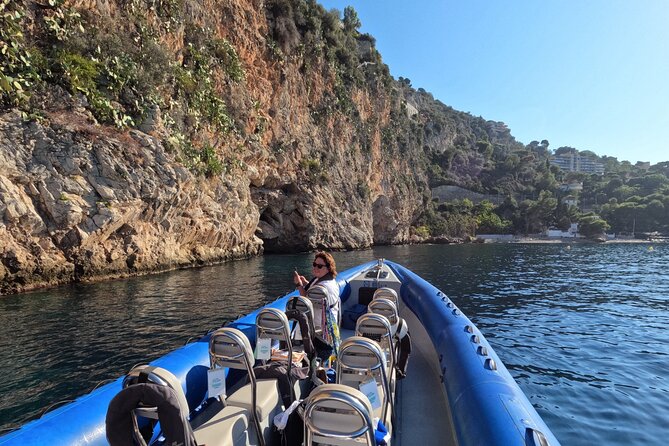 Half Day Guided Boat Tour to Mala Caves With Stop in Villefranche - Tour Activities