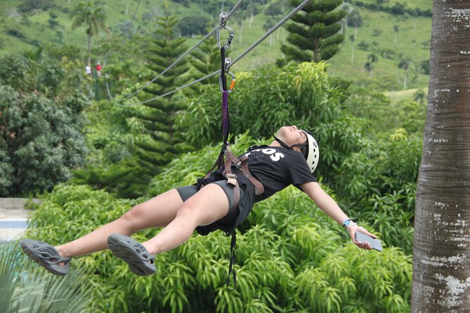 Half-day Zip Lining in Punta Cana - Plantation and Tobacco Factory