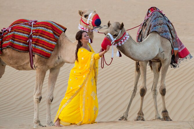 High Red Dunes With Camel Ride, Sandboarding, Falcon Show and VIP BBQ Dinner - Important Information and Restrictions