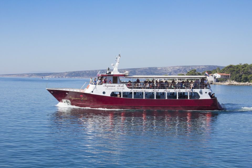 Krk: Boat Trip to Rab & Pag With Sightseeing & Swimming - Sightseeing and Exploration