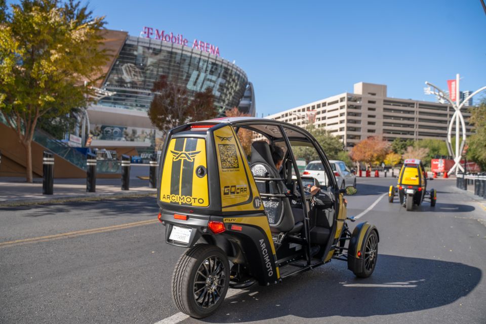 Las Vegas: 2 HR City Highlights Private Talking GoCar Rental - Frequently Asked Questions