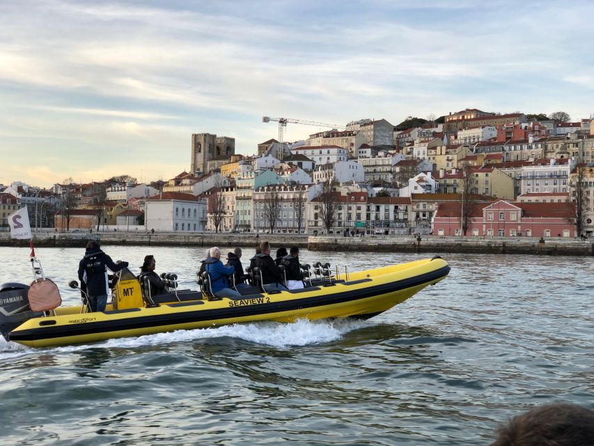 Lisbon Speedboat Sunset With Monuments Sightseeing - Iconic Landmarks and Views