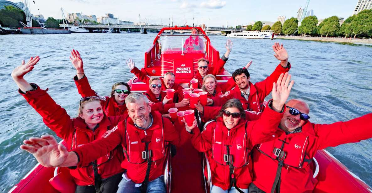 London: Thames Sunset Speedboat Experience With Drink - Frequently Asked Questions