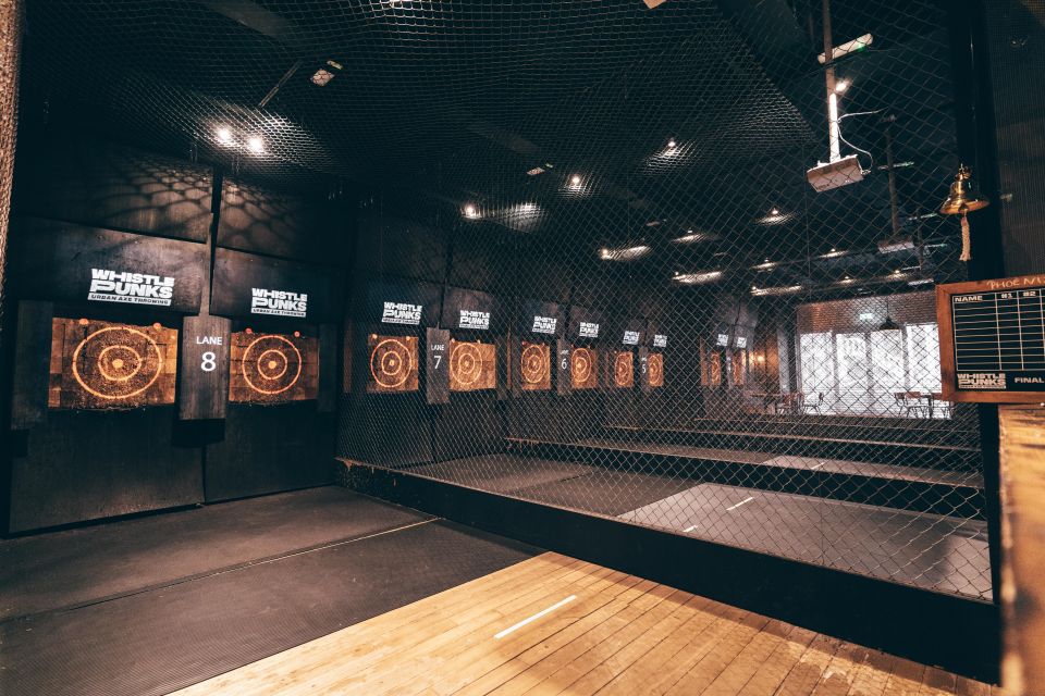 London: Urban Axe Throwing Experience Oxford Circus - Booking and Cancellation Policy