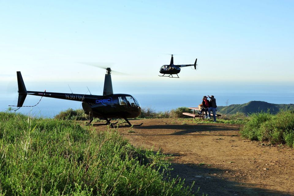 Los Angeles Romantic Helicopter Tour With Mountain Landing - Tour Guide