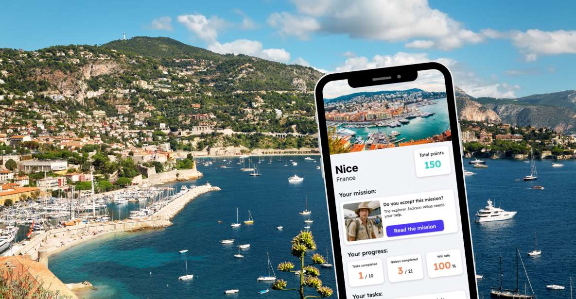Nice: City Exploration Game and Tour on Your Phone - Highlights of the Experience