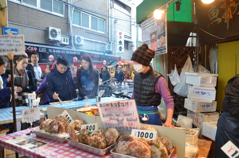 Osaka: Kuromon Market Food Tour With Tastings - Meeting Point and Directions