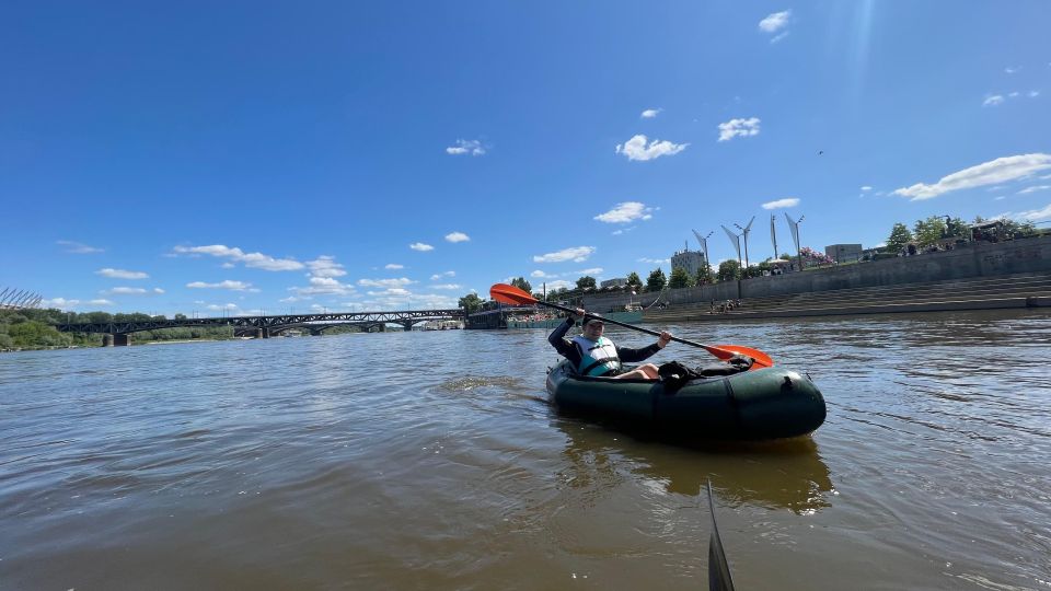 Packrafting Kayaking Guided Tour Vistula River Warsaw Poland - Booking Details