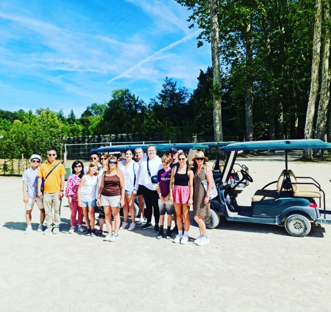 Paris: Versailles Golf Cart & Bike Tour With Palace Entry - Tour Inclusions and Duration Information