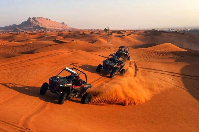 Polaris 1000 CC/2 Seater Dune Buggy Ride in Open Desert - VIP Waiting Lounge