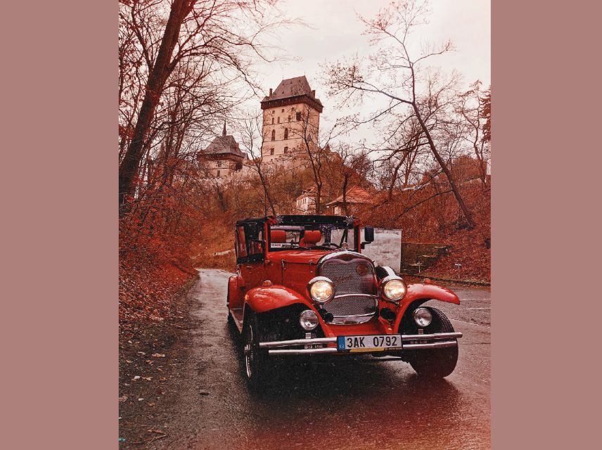 Prague: Fairytale Karlstejn Castle in Retro-Style Car - Customer Feedback