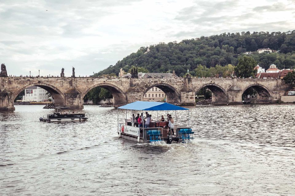 Prague: Private Cycle Boat River Tour With Beer or Prosecco - Meeting Point Location