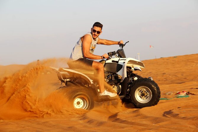 Private Morning Desert Excursion, Quadbike Sandboard & Camel Ride - Booking and Policies