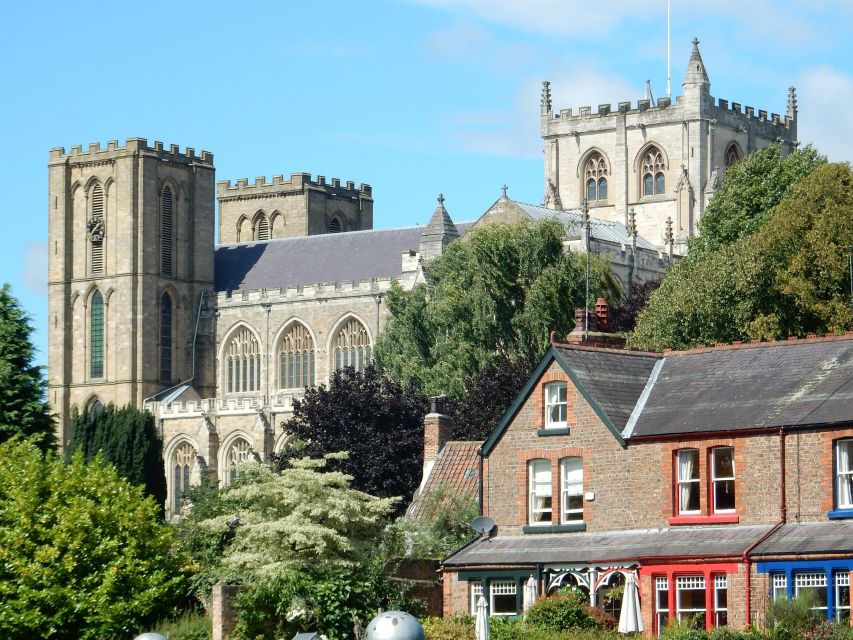 Ripon: Quirky Self-Guided Smartphone Heritage Walks - Marveling at Ripon Cathedral