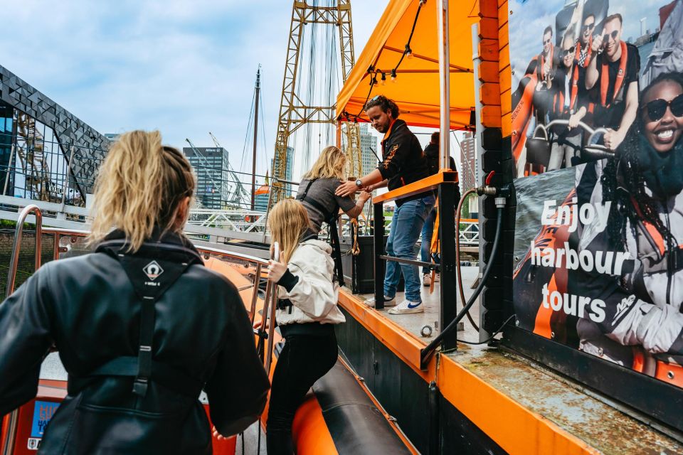 Rotterdam: RIB Speedboat Sightseeing Cruise - Tour Safety and Accessibility