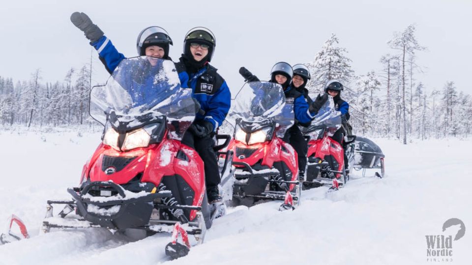 Rovaniemi: Easy Snowmobile Safari - Pickup and Meeting Points