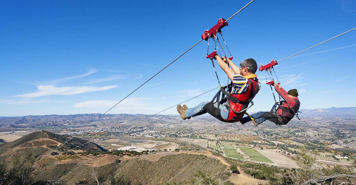 Santa Ynez Valley: Zipline Adventure With 4×4 Humvee Ride - Breathtaking Valley Views