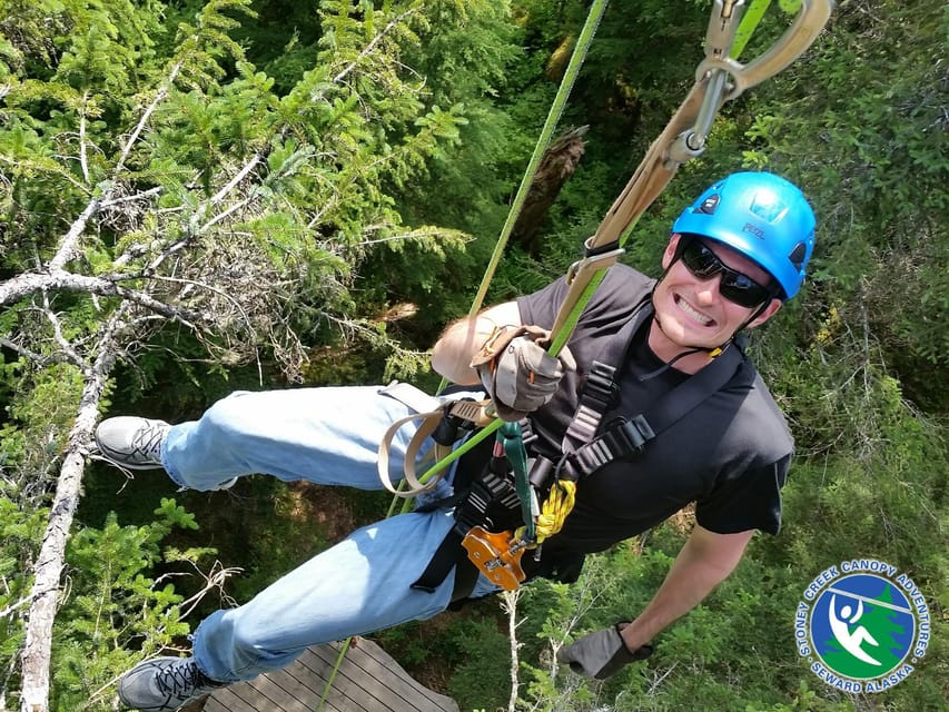 Seward: Stoney Creek Canopy Tour With Zipline - Age, Weight, and Health Restrictions