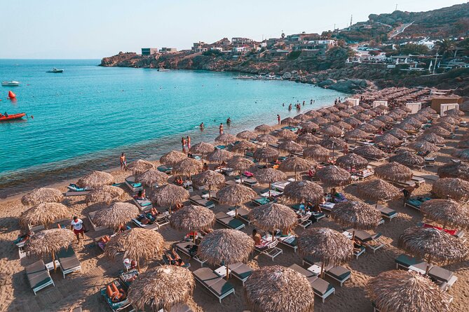 Super Paradise Beach Mykonos Seaside Sunbed (3rd & 4th Row) - Location and Reputation