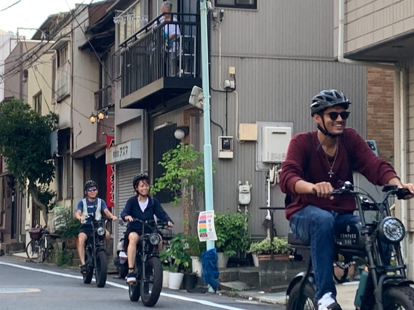 Tokyo: 3-hour Guided E-Bike Tour of the Citys Hidden Gems - Meeting Point and Duration