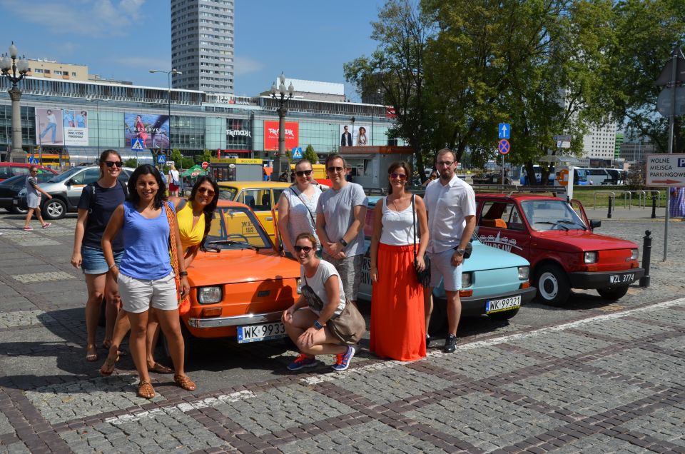 Warsaws Must-Sees Self-Driving Tour - Driving the Iconic Fiat 126p