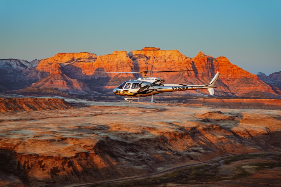 Zion National Park and Canaan Cliffs: Helicopter Tour - Frequently Asked Questions