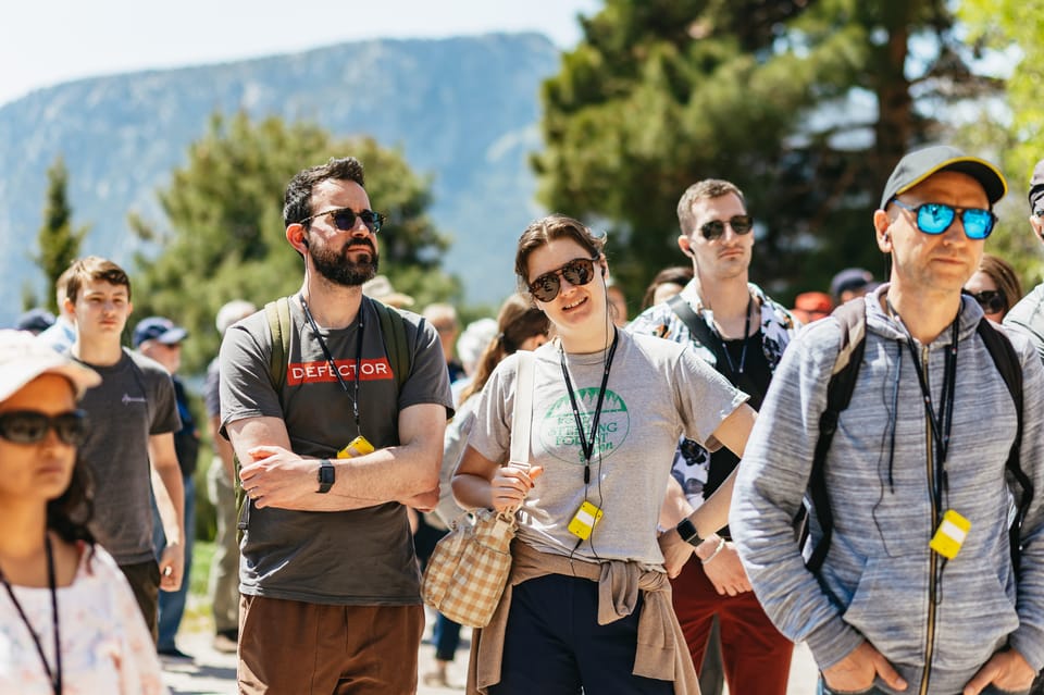 Athens: Mythology of Delphi and Museum Guided Day Tour - Meeting Point and Pickup