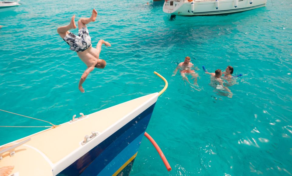 Comino: Blue Lagoon Catamaran Cruise With Lunch and Open Bar - Booking and Availability