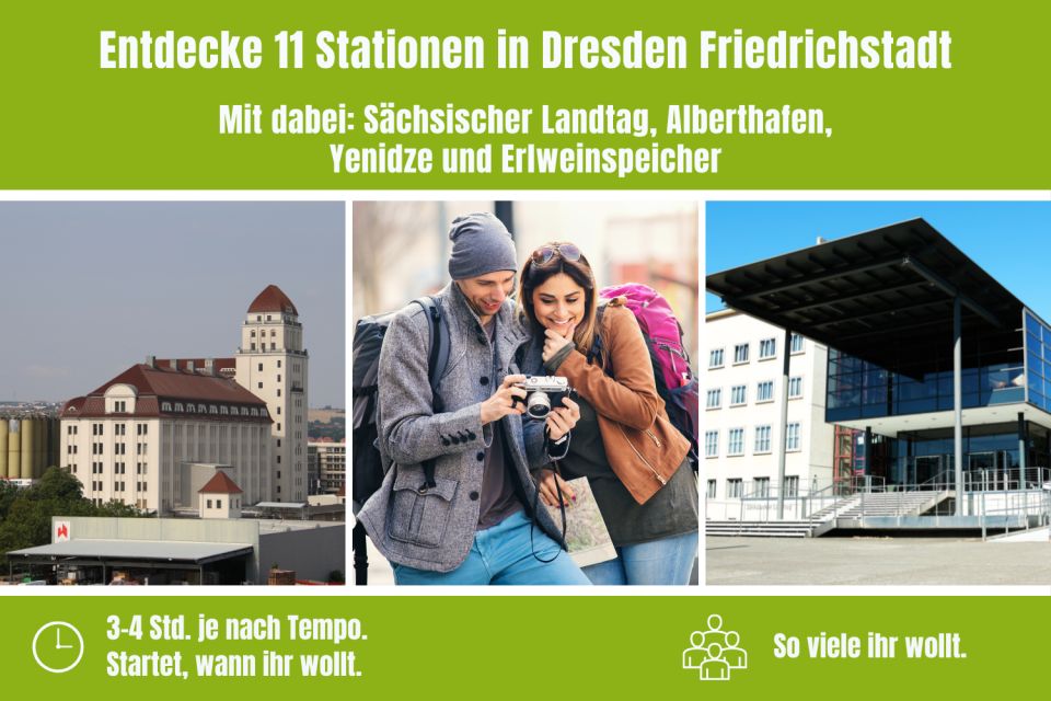 Dresden Friedrichstadt: Scavenger Hunt Self-Guided City Tour - Suitable for Families With Children