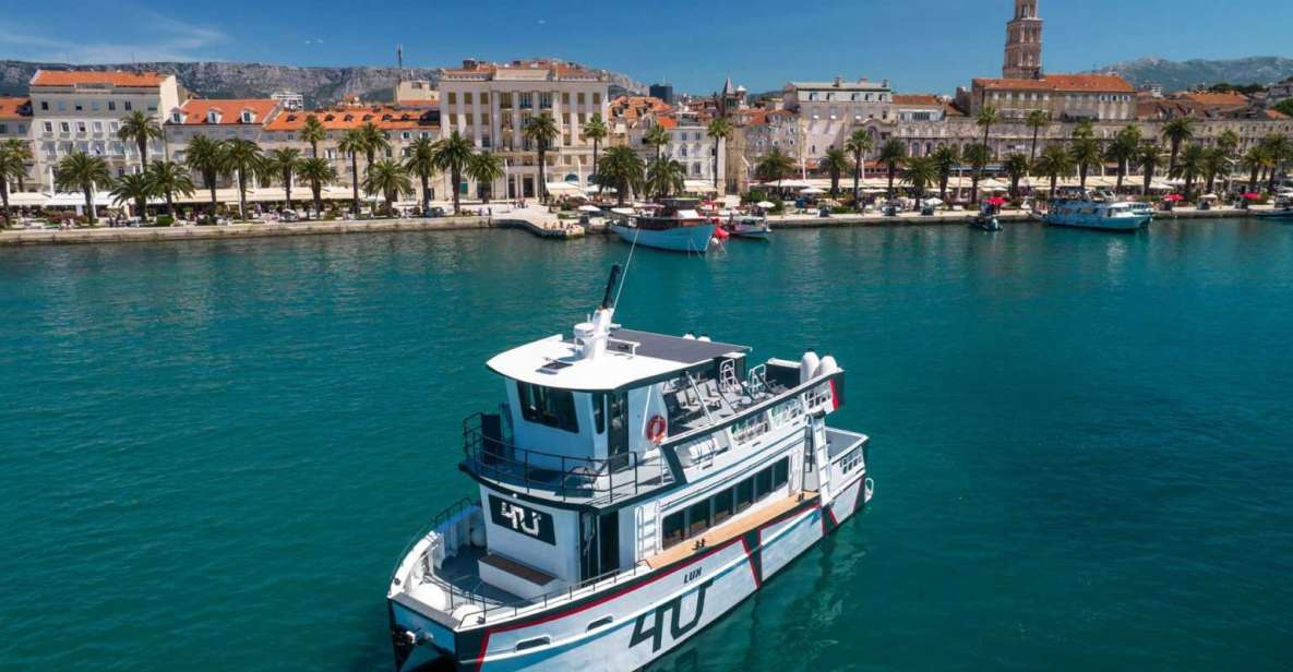 From Split: Blue Cave & Islands Catamaran Speedboat Cruise - Key Points