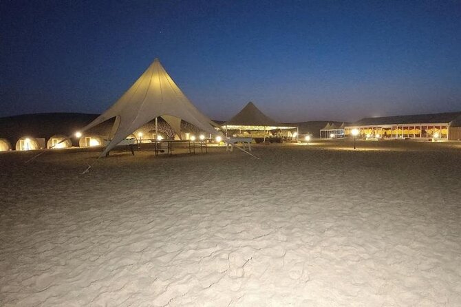 Full-Day Desertsafari With Camel Ride,Inlandsea & BBQ Desert Camp - Desert BBQ Camp Experience