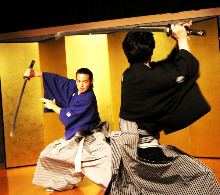 Kyoto: Samurai Kenbu Traditional Sword Dancing Show - Frequently Asked Questions