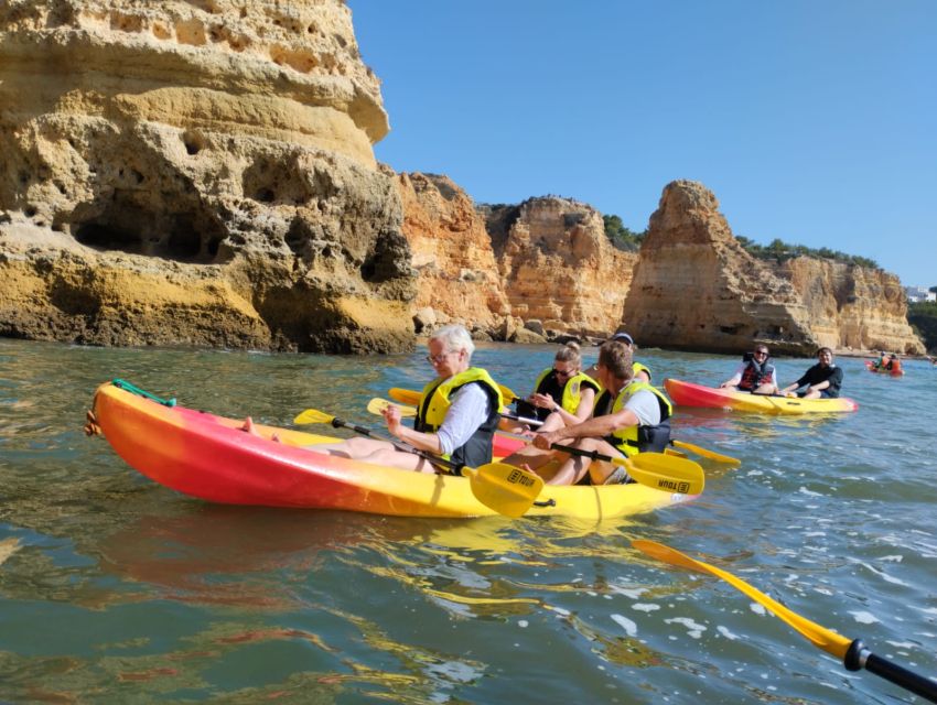 Lagoa: Benagil Cave and Marinha Beach Guided Kayaking Tour - Frequently Asked Questions