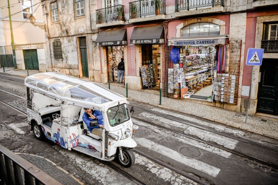 Lisbon: City Sightseeing Half-Day Private Tuk Tuk Tour - Inclusions and Exclusions