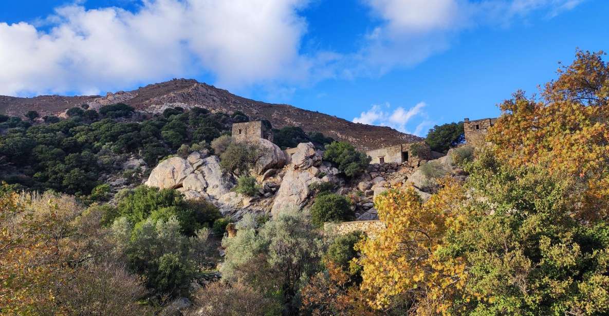 Naxos: West Coast Mountain Bike Trail To Ghost Town - Exploring Skeponi Village