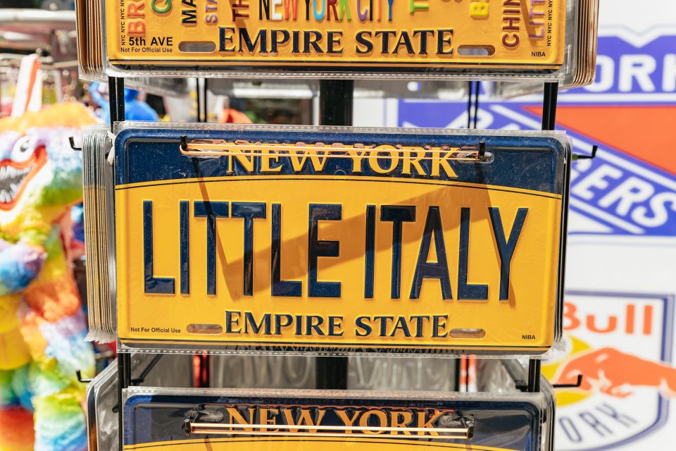 New York City: Little Italy Italian Food Tasting Tour - Language Options