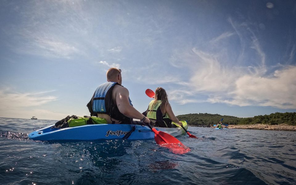 Pula: Blue Cave Kayaking and Snorkeling Tour With Drinks - Explore the Blue Cave