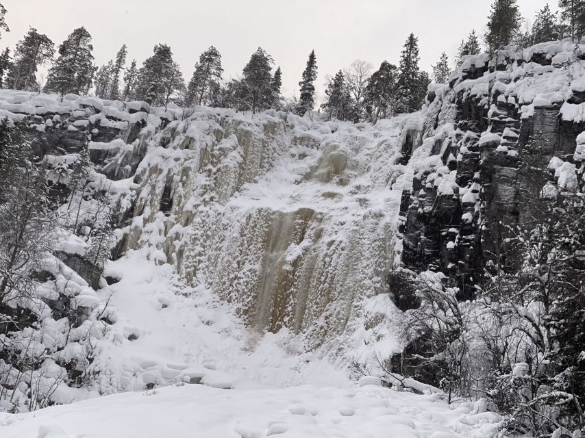 Rovaniemi: Guided Hike to Korouoma Canyon Frozen Waterfalls - Experiencing Korouomas Frozen Beauty