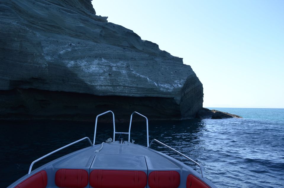 Santorini: Thirassia and Santorini Caldera Speedboat Cruise - Itinerary Subject to Change