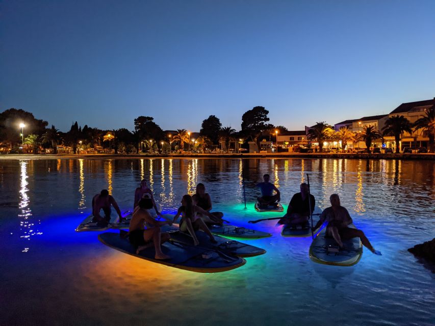 Split: Stand Up Paddleboard Night Glow Tour - Return Transfer and Recommendations