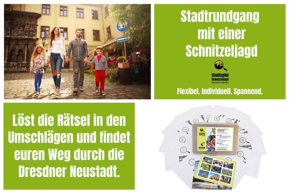 Dresden Neustadt: Scavenger Hunt for Children - Frequently Asked Questions