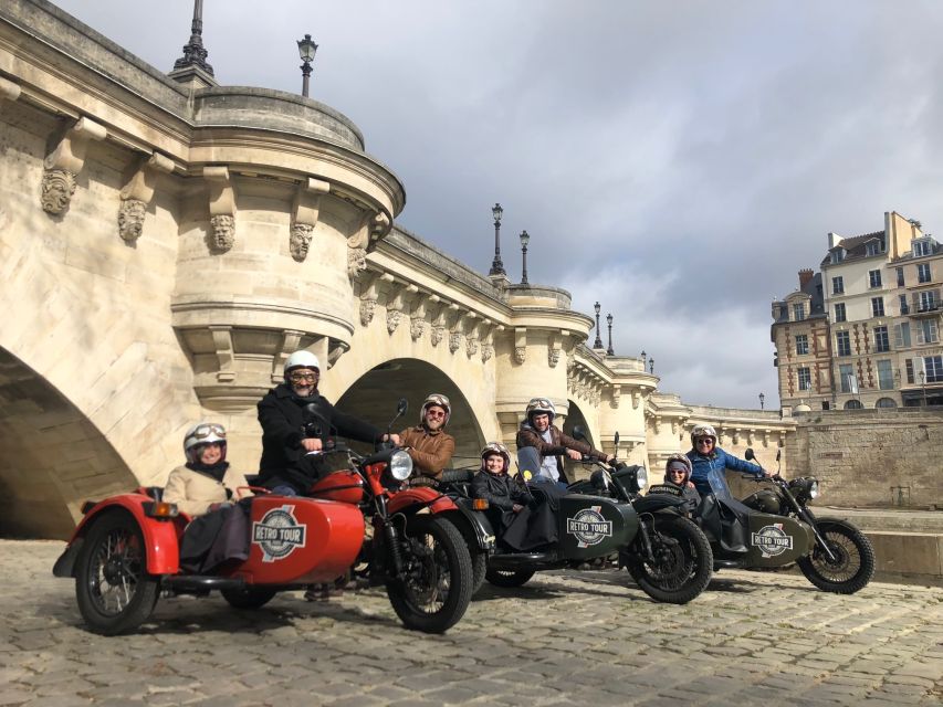 Paris Vintage Sidecar Premium & Private Half-Day Tour - Frequently Asked Questions