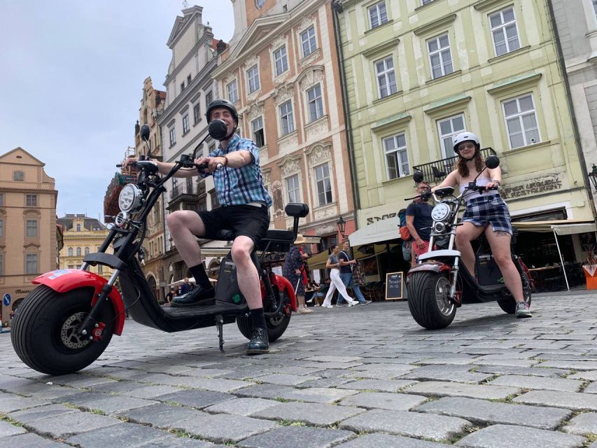 Prague 3H Grand Fat-Tire E-Scooter Tour With Panoramic Views - Frequently Asked Questions