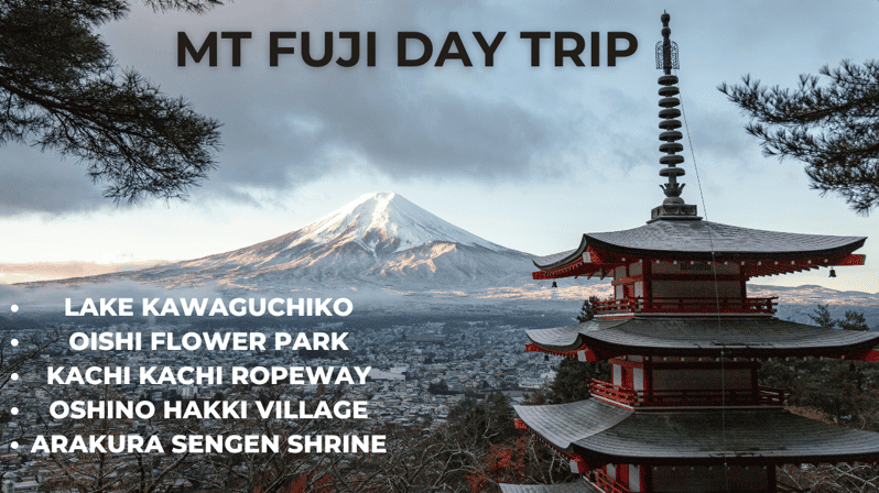 A Full Day Tour in a Private Car or Van of Mt Fuji - Itinerary Highlights