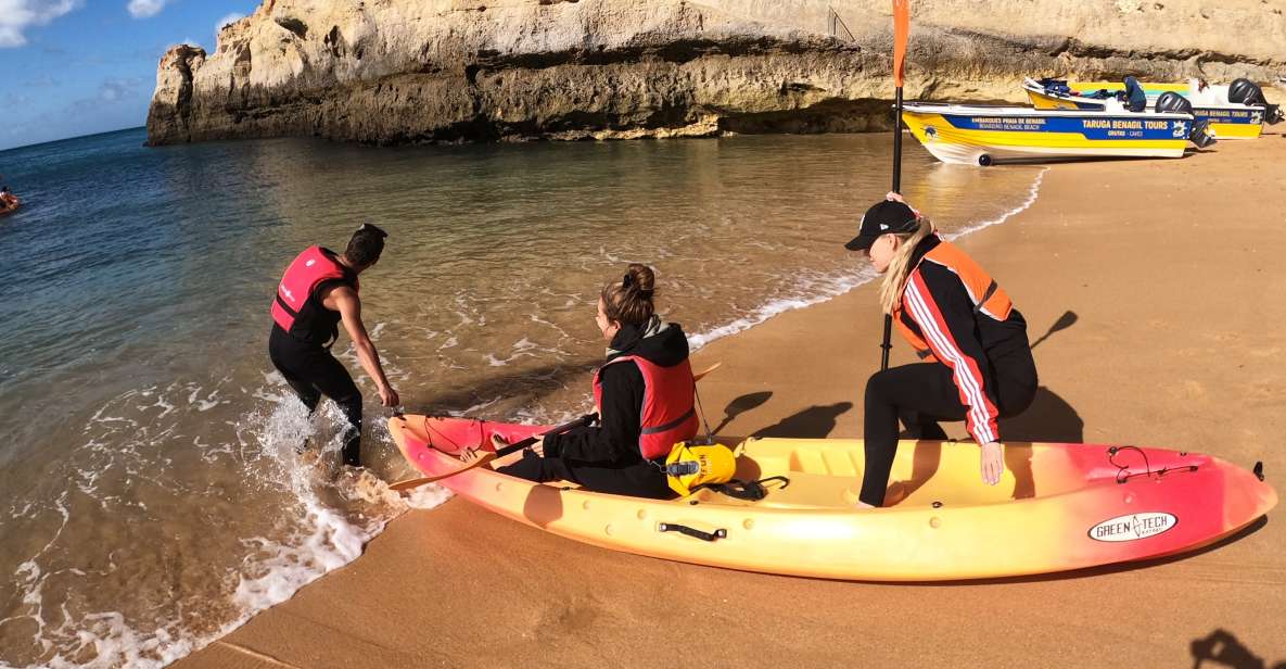 Algarve: Guided Benagil Cave Kayaking Tour - Key Points