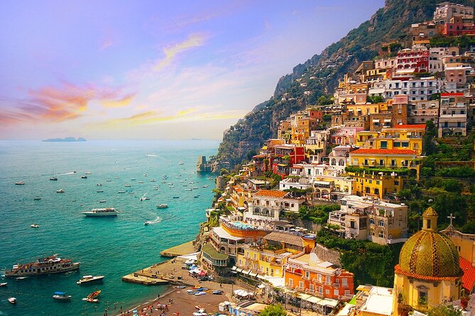 Amalfi Coast Positano Pompei Tour From Rome - Key Points